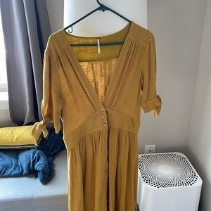 Free People Love of My Life midi dress
